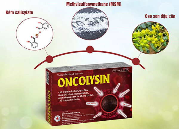 Oncolysin giúp tăng cường miễn dịch, cải thiện khối u